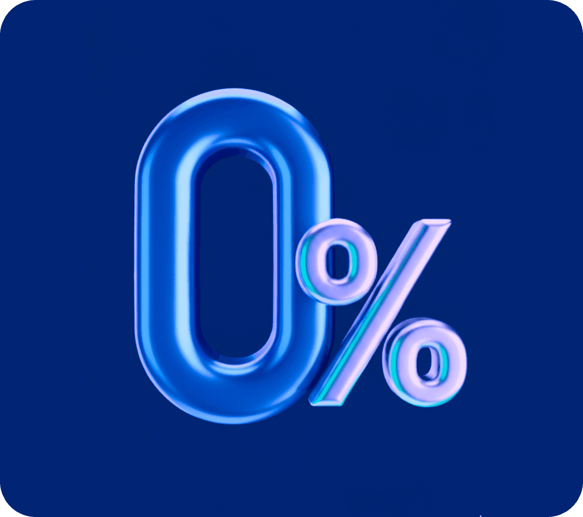 0% Interest graphic